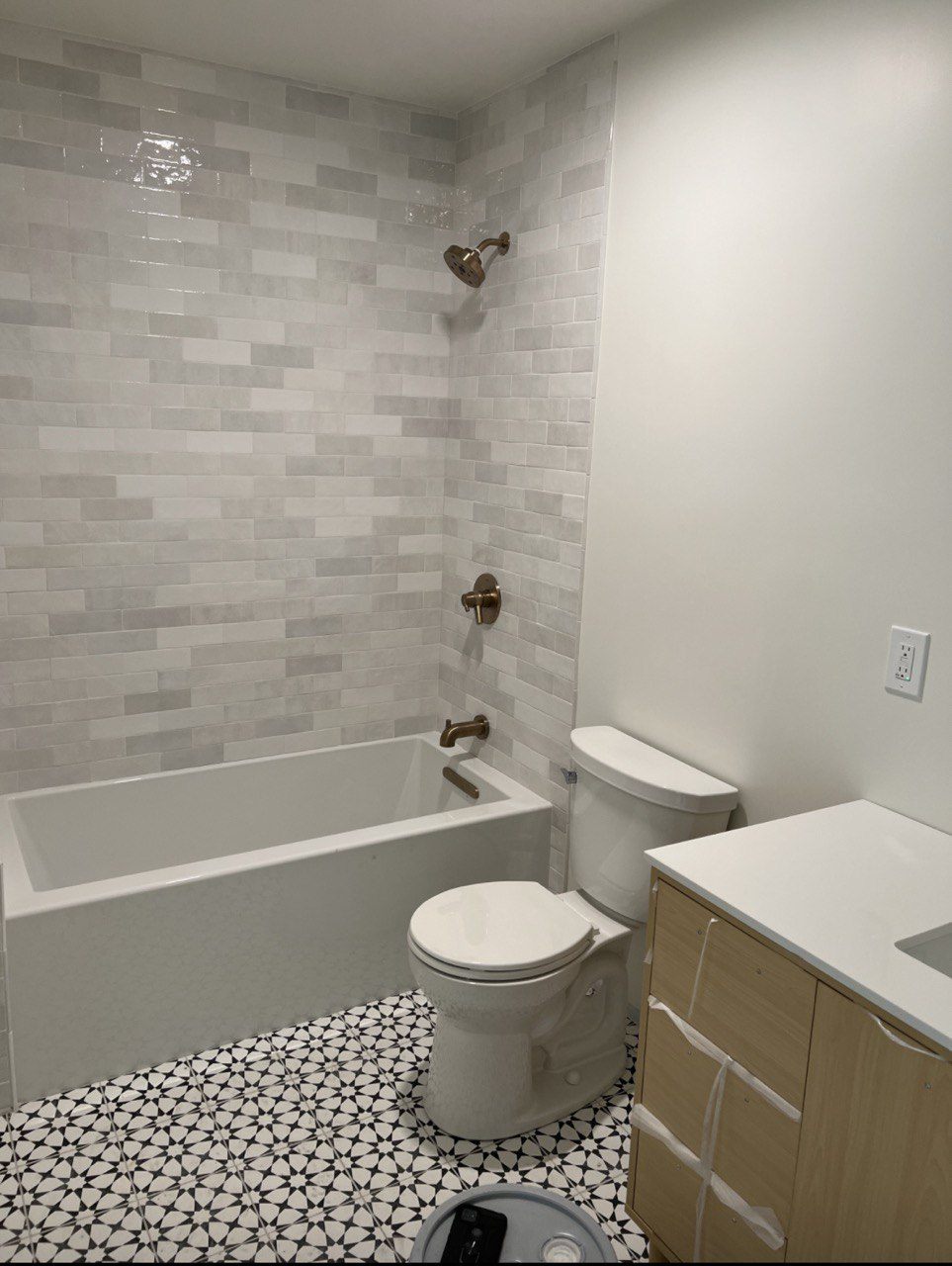 Modern Family Home Makeover - Bathroom
