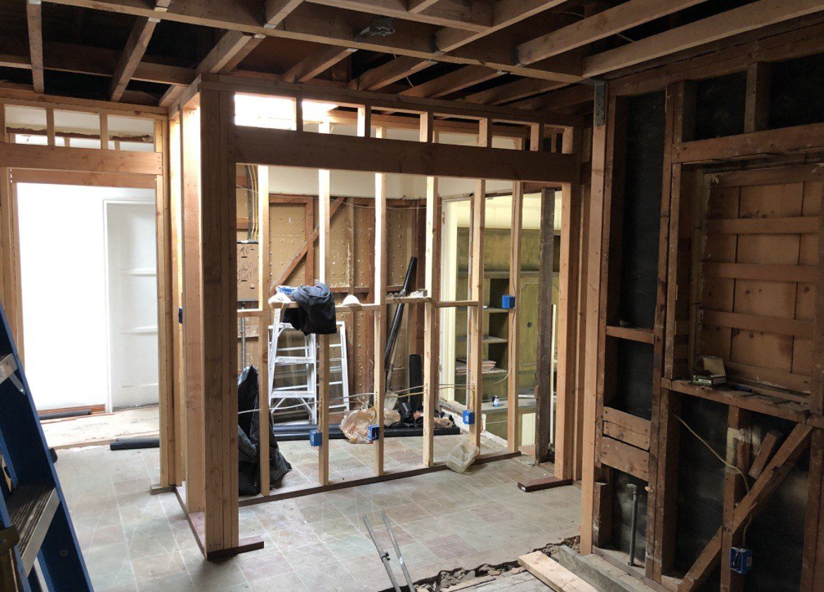 Modern Family Home Makeover - Framing