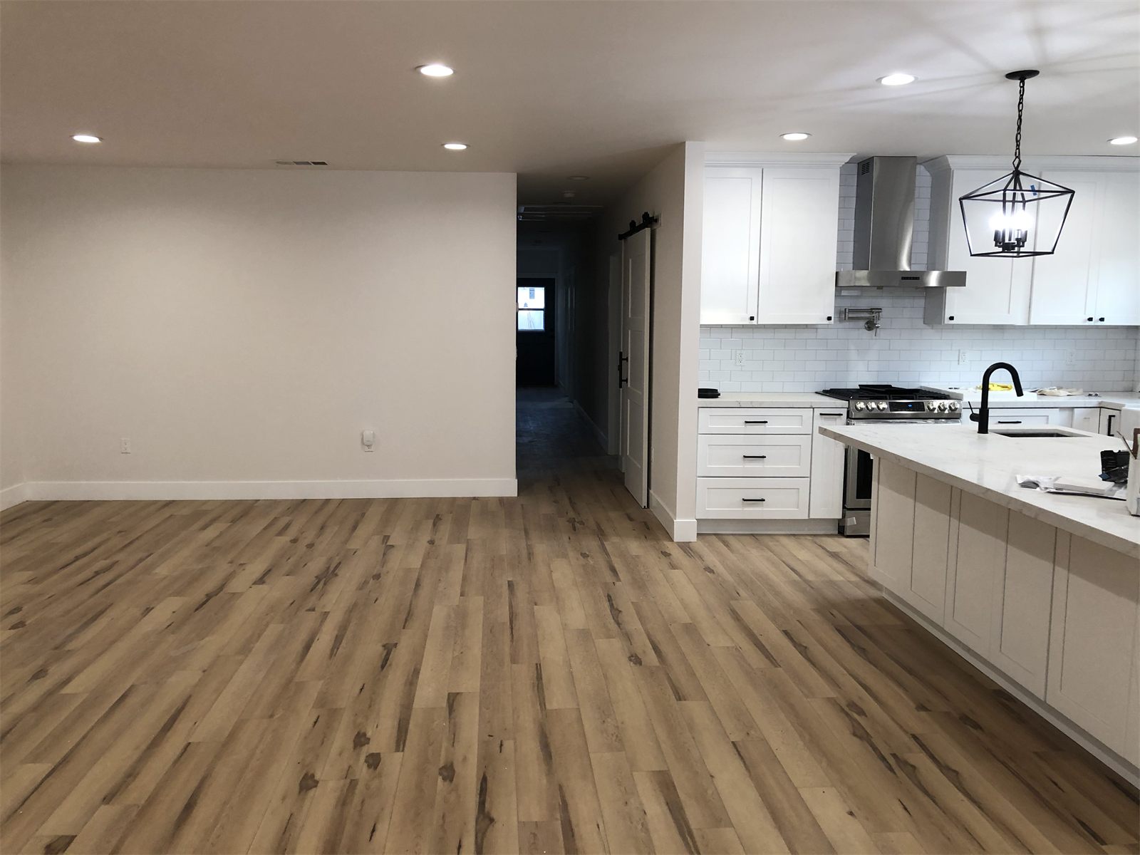 Completed remodel by New Cali Construction